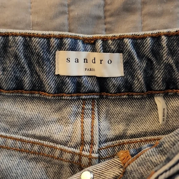 Beautiful Sandro Denim skirt - Picture 7 of 9
